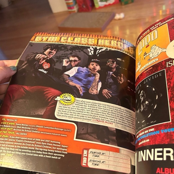 Warped tour 2008 official program by ap alternative press - Picture 4 of 4